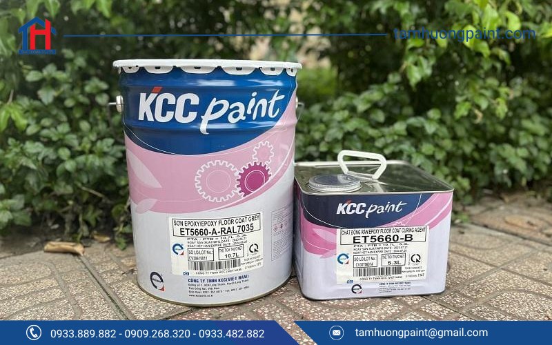 Sơn sàn Epoxy KCC - giải pháp sàn công nghiệp hàng đầu