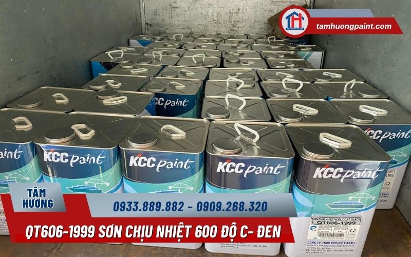Ưu điểm của sơn chịu nhiệt KCC QT606-1999 – Không chỉ bền mà còn đáng tiền