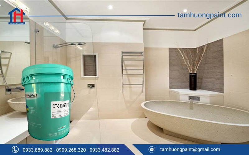 Với khả năng chống thấm và cách nhiệt vượt trội, sơn chống thấm Nanpao CT-333 bảo vệ công trình bền lâu 