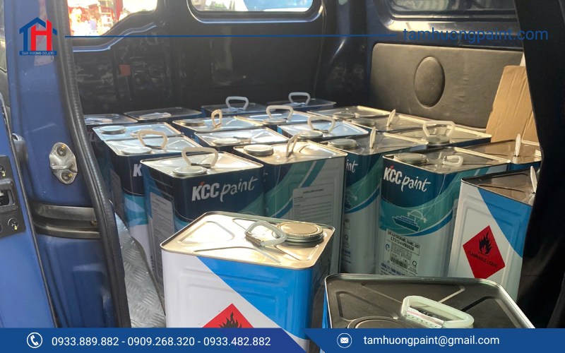 Tâm Hương Paint giao sơn KCC EH2351 đến tận nơi