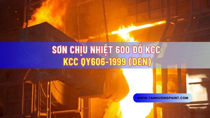 Hướng dẫn thi công sơn chịu nhiệt màu đen KCC QT606-1999