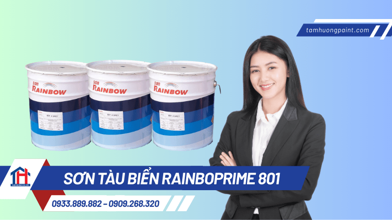 Mua sơn RAINBOPRIME 801 chống ăn mòn