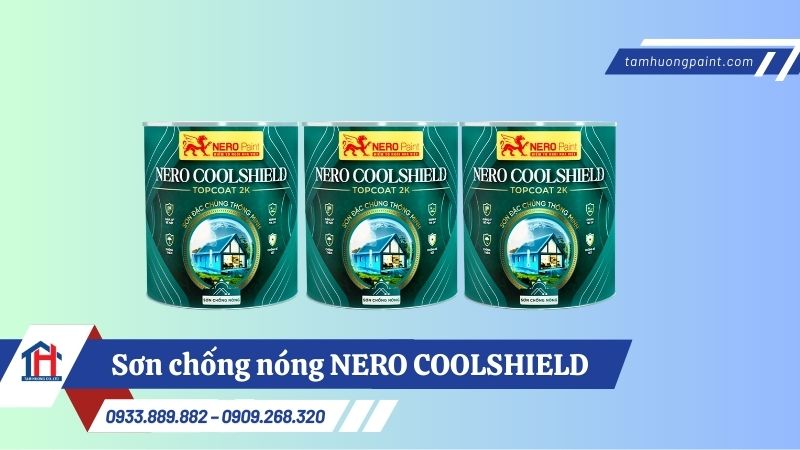 Ưu điểm sơn chống nóng NERO COOLSHIELD Topcoat 2K