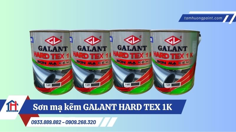 Sơn mạ kẽm GALANT HARD TEX 1K tamhuong
