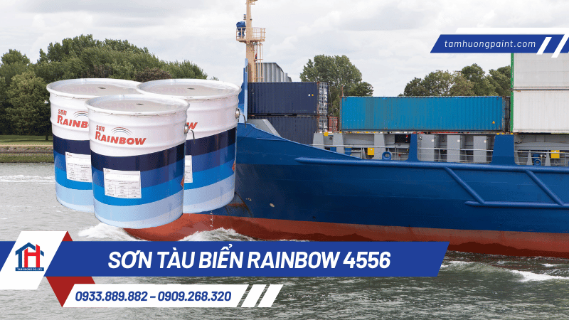 Thi công sơn RAINBOW 4556 (EP-4556E)