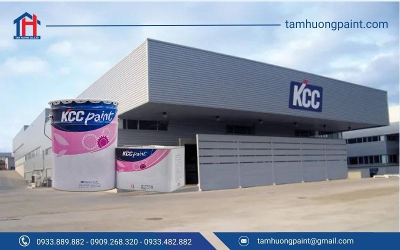Sơn KCC là thương hiệu sơn công nghiệp đến từ Hàn Quốc