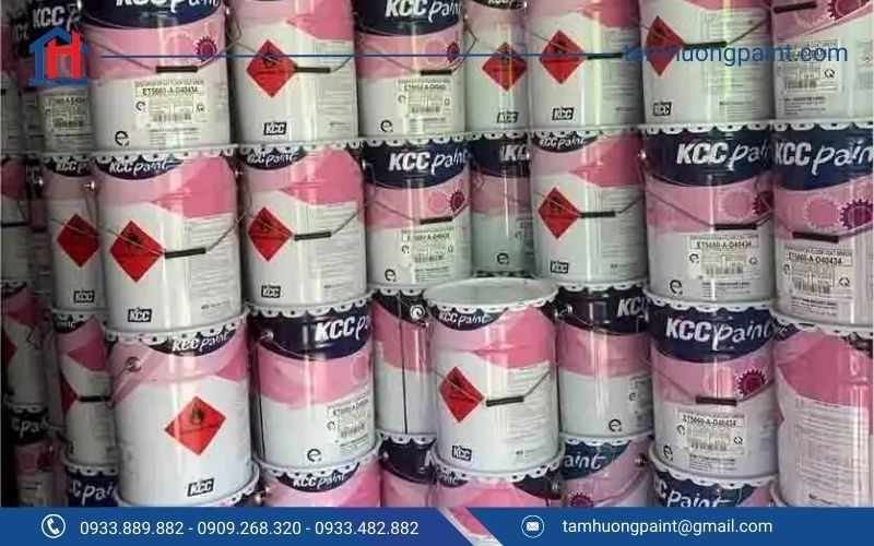 Bảng giá sơn KCC phù hợp với nhiều công trình khác nhau