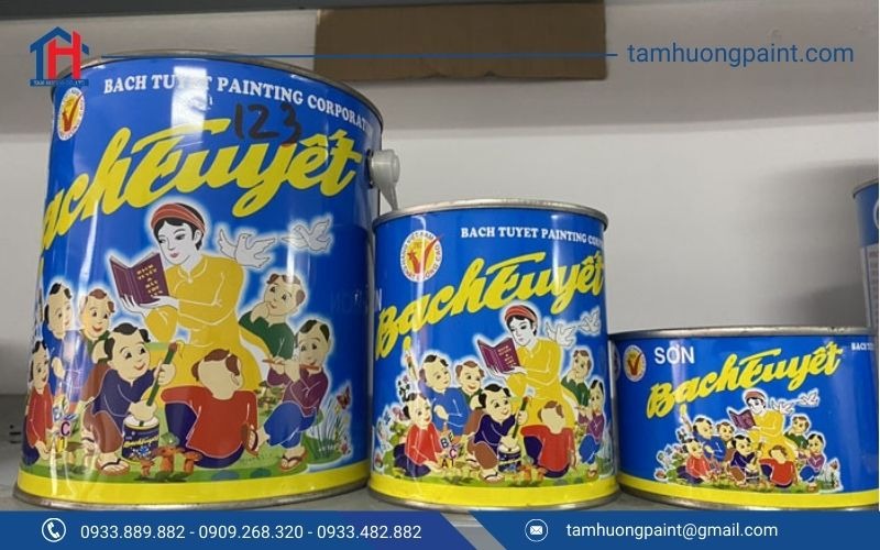 Sơn mạ kẽm Bạch Tuyết là loại sơn đặc biệt được sử dụng để phủ bề mặt kim loại