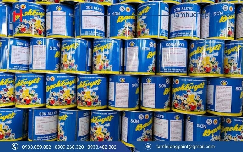 Đại lý Tâm Hương cập nhật bảng giá sơn mạ kẽm Bạch Tuyết 2025 mới nhất, đầy đủ và minh bạch