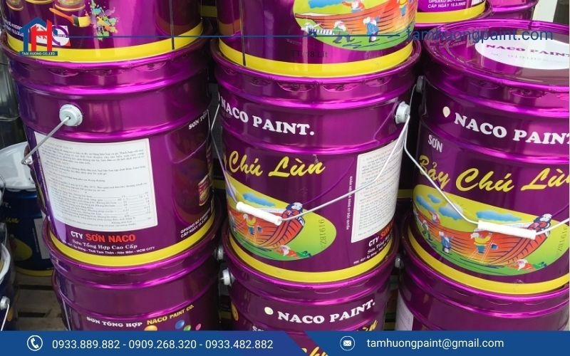 Đại lý sơn Naco – Tâm Hương là điểm đến được nhiều khách hàng tin tưởng