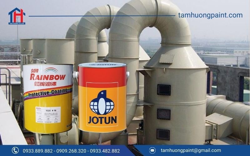 Sơn chịu nhiệt được ứng dụng rộng rãi trong nhiều lĩnh vực công nghiệp