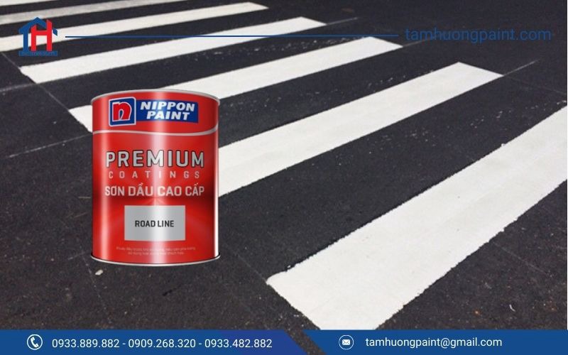 Sơn kẻ vạch Nippon chính hãng là dòng sơn chuyên dụng được nghiên cứu và sản xuất bởi thương hiệu Nippon