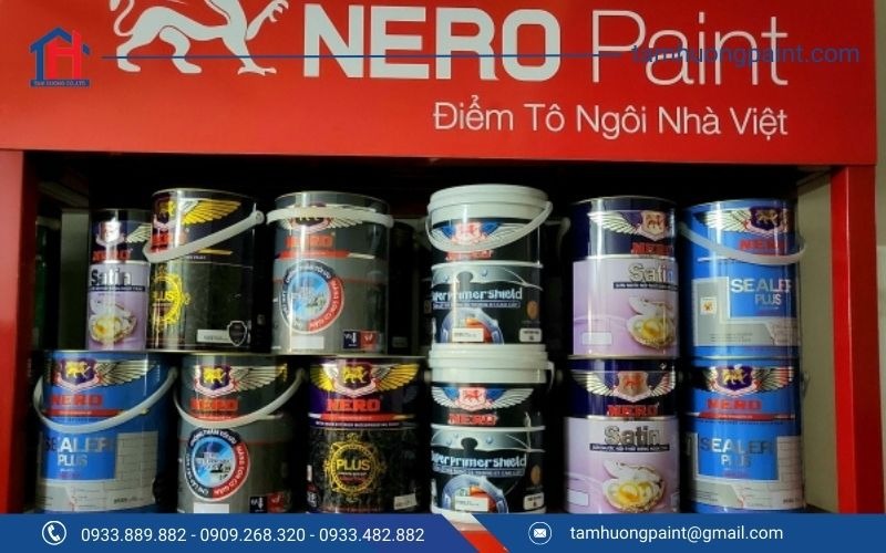 Sơn Nero là một trong những thương hiệu sơn nổi tiếng tại Việt Nam