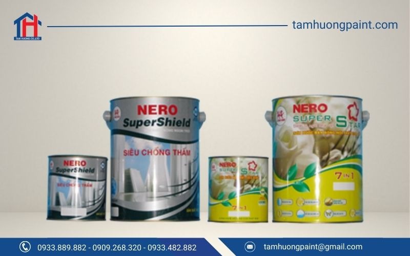 Sơn Nero được ứng dụng đa dạng trong nhiều hạng mục công trình