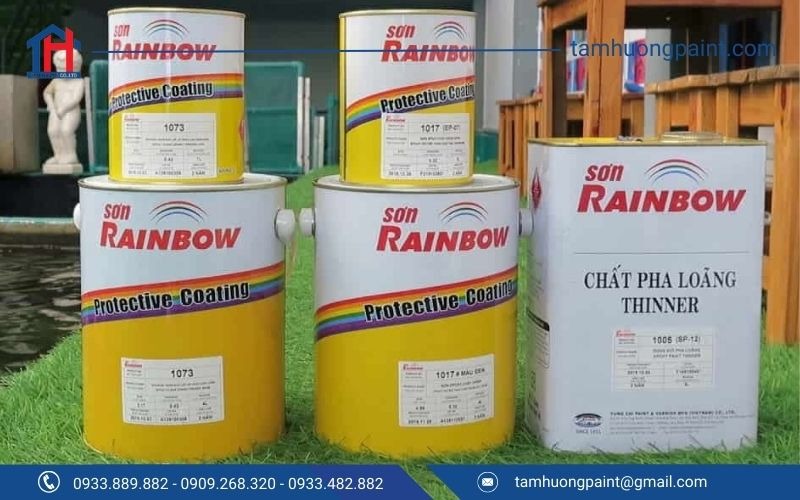 Sơn Rainbow là thương hiệu sơn nổi tiếng đến từ Đài Loan