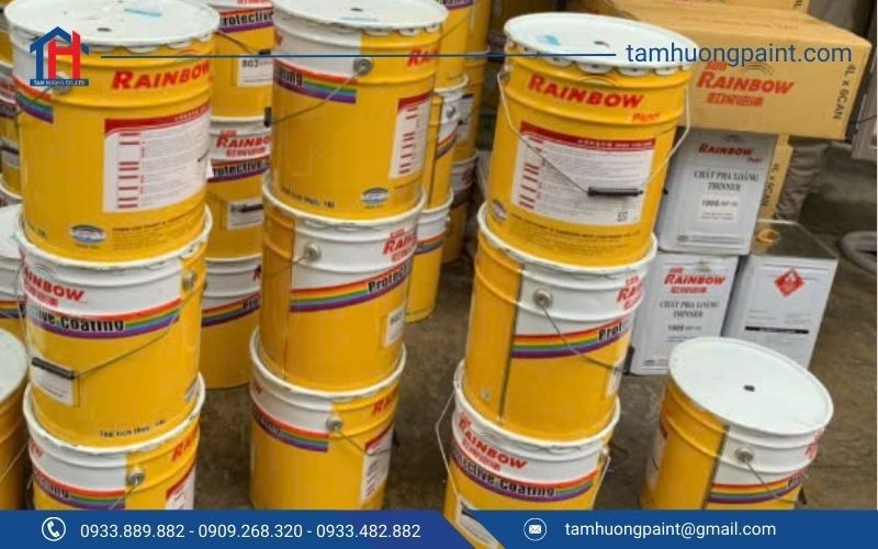 Sơn Rainbow phù hợp cho nhiều loại công trình khác nhau