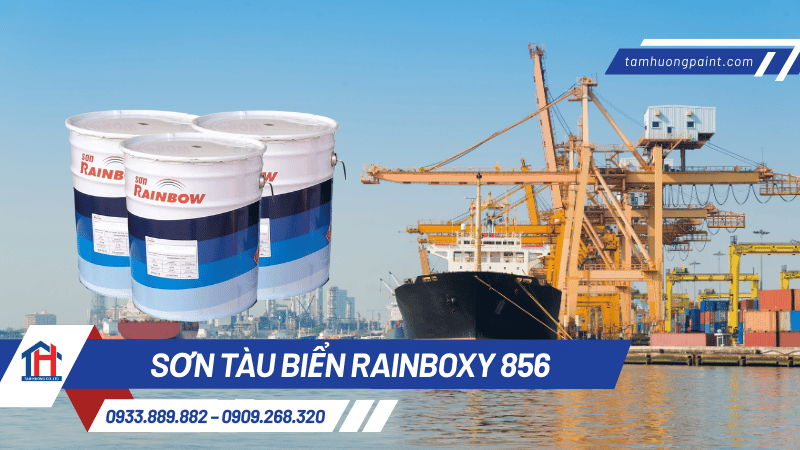 Ứng dụng Sơn tàu biển Rainboxy 856 chống gỉ tàu biển