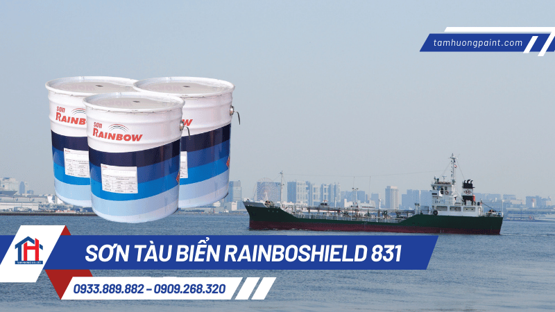 Ứng dụng Sơn tàu biển Rainboshield 831