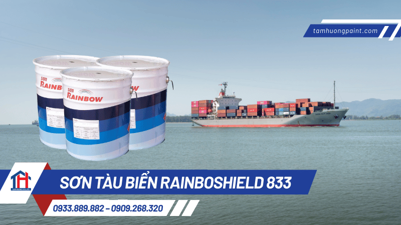 Ứng dụng sơn epoxy Rainboshield 833 