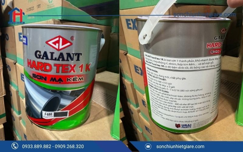 Sơn Galant Hard Tex 1K chinh phục khách hàng nhờ nhiều ưu điểm vượt trội