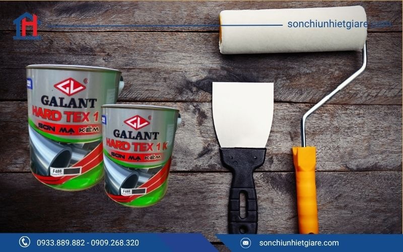 Hướng dẫn thi công Sơn Galant Hard Tex 1K đạt hiệu quả cao