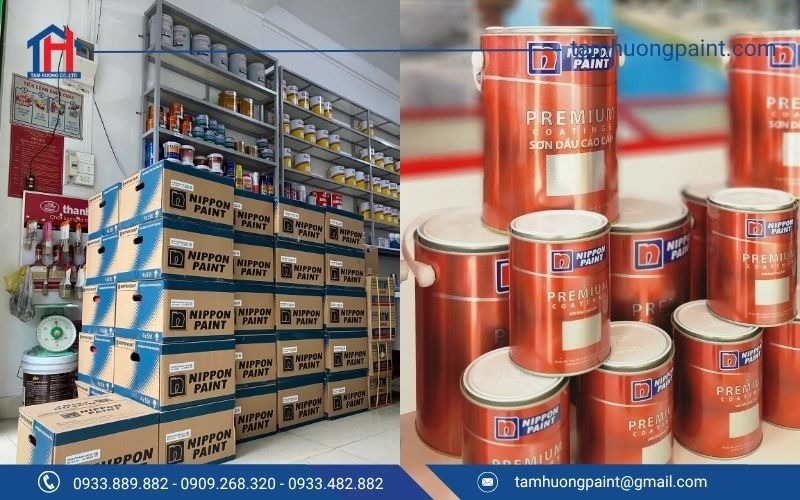 Mua sơn kẻ vạch Nippon chính hãng, giá rẻ tại Đại lý Tâm Hương