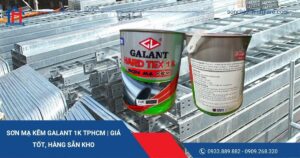 Sơn Mạ Kẽm Galant 1K TPHCM | Giá Tốt, Hàng Sẵn Kho