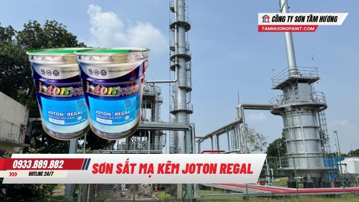 ỨNG DỤNG SƠN SẮT MẠ KẼM JON REGAL