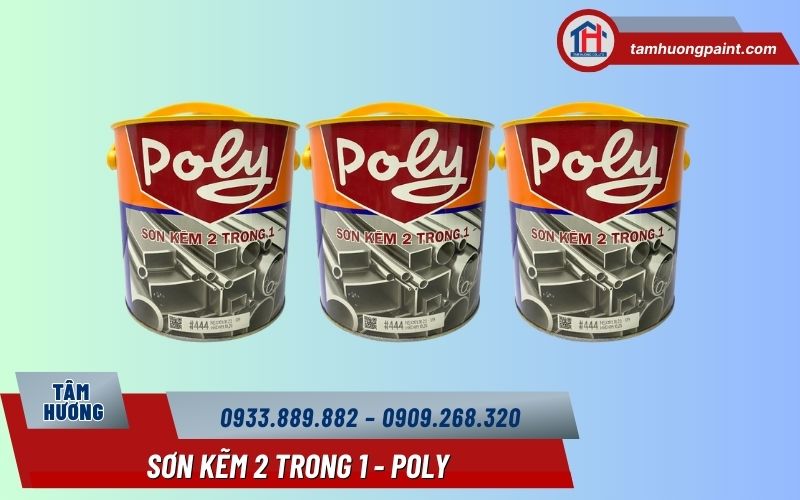 Khái niệm Sơn Kẽm 2 Trong 1 Poly