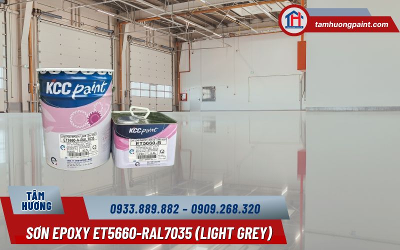 Thông số sơn KCC ET5660-RAL7035