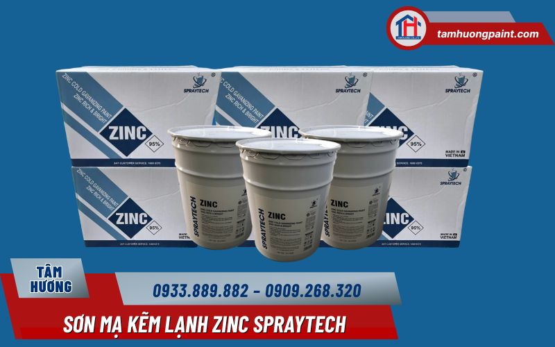Sơn mạ kẽm lạnh Zinc Spraytechs chống ăn mòn thế nào