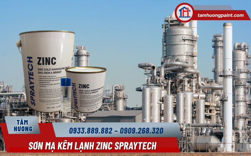 Ứng dụng của sơn mạ kẽm Zinc Spraytech