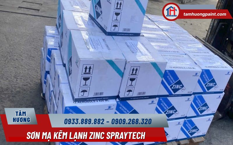 Sơn mạ kẽm lạnh Zinc Spraytech là gì? 