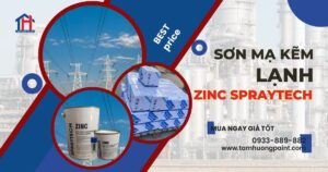 Sơn mạ kẽm lạnh Zinc Spraytech – Lá chắn chống ăn mòn chuẩn Việt