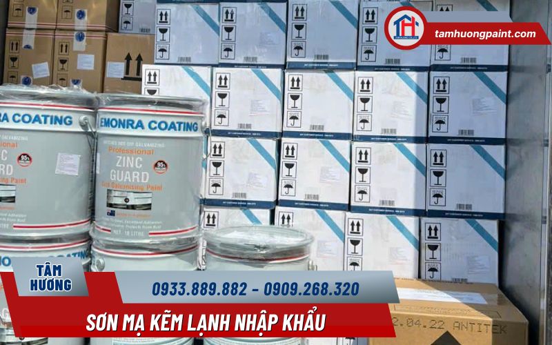 Mua sơn mạ kẽm lạnh nhập khẩu