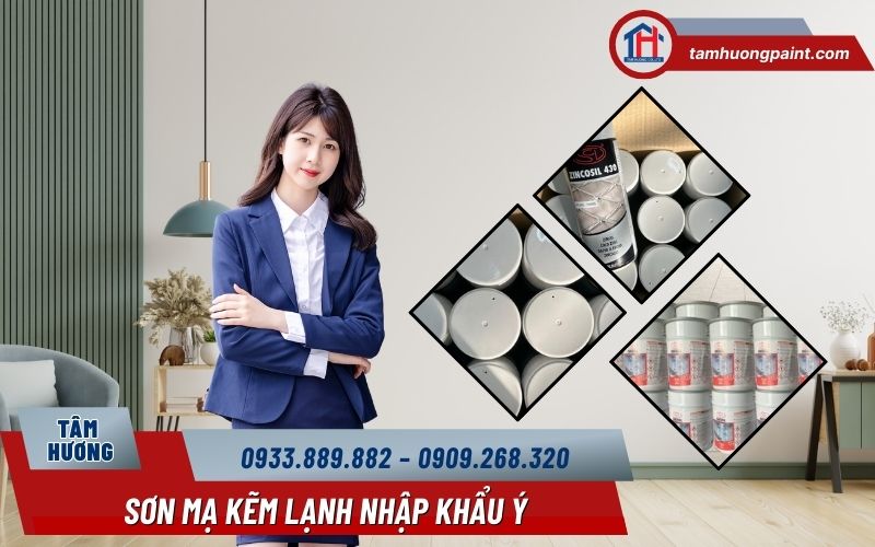 Mua sơn mạ kẽm lạnh nhập khẩu Ý