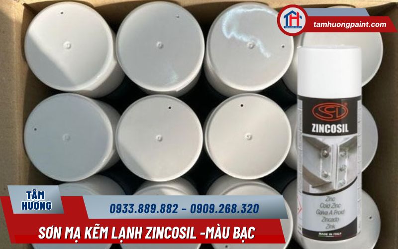 Sơn mạ kẽm lạnh Zincosil Cold Zinc Spray 