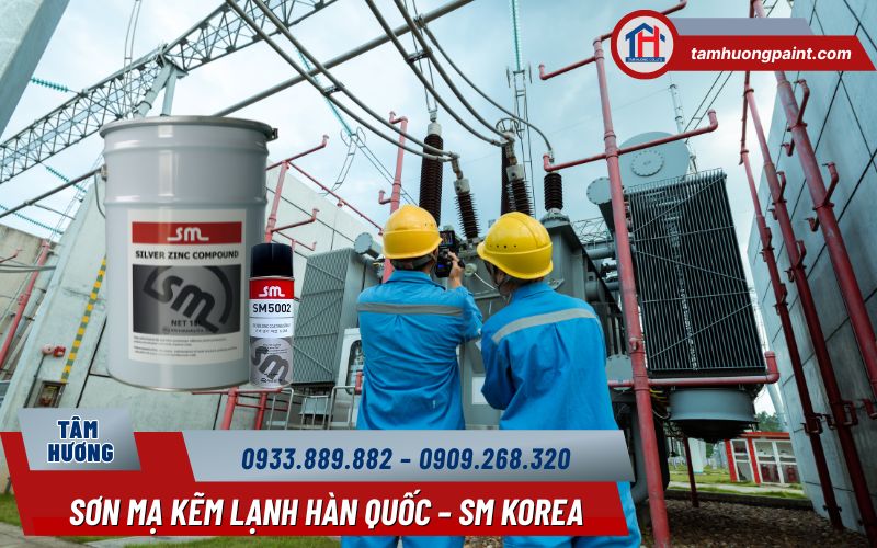 Giới thiệu sơn mạ kẽm lạnh Hàn Quốc nổi bật tại tamhuongpaint