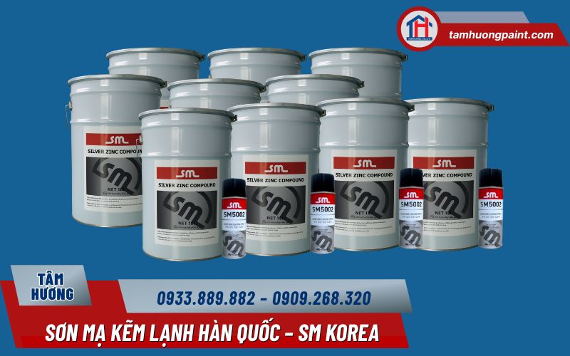 Sơn mạ kẽm lạnh Hàn Quốc