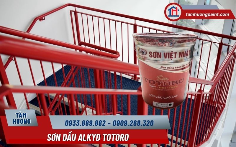 Ứng dụng thực tế của Sơn Totoro Alkyd