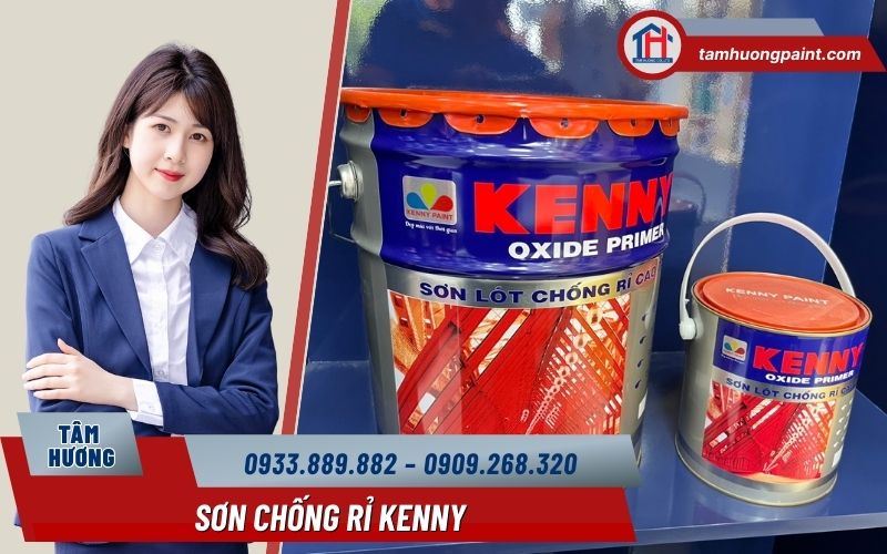 Vì Sao Nên Mua Sơn Lót Chống Rỉ KENNY Tại Tâm Hương Paint?