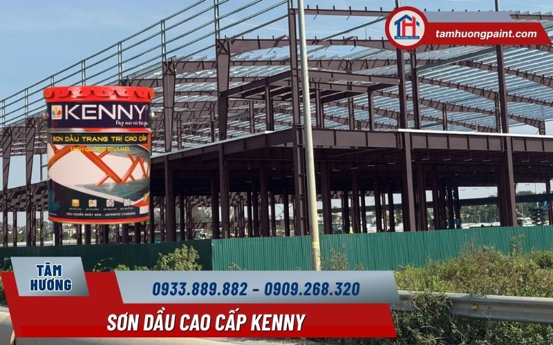Ứng dụng của sơn dầu KENNY trong thực tế