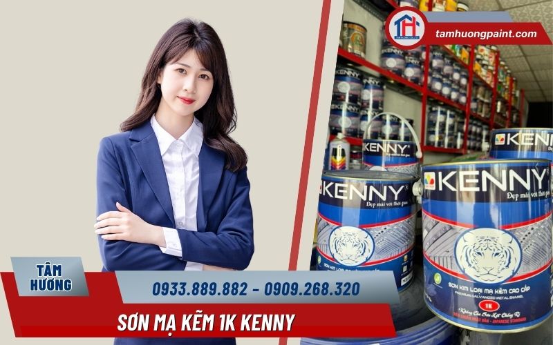 Vì sao nên mua sơn mạ kẽm Kenny tại Tâm Hương Paint?