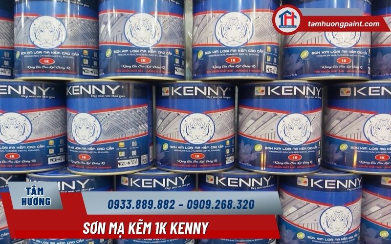 Ưu điểm nổi bật của sơn mạ kẽm 1K Kenny