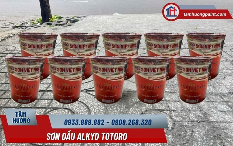 Tổng quan về Sơn dầu Totoro Alkyd Việt Nhật