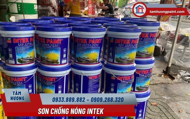 Ưu điểm nổi bật của sơn chống nóng INTEK