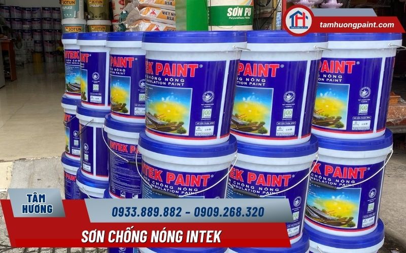 Vì sao nên chọn sơn chống nóng INTEK cho mái tôn?