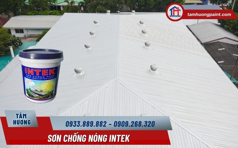Ứng dụng thực tế của sơn chống nóng INTEK