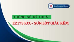 Thông số kỹ thuật EZ175 KCC – Sơn lót giàu kẽm- BÌA