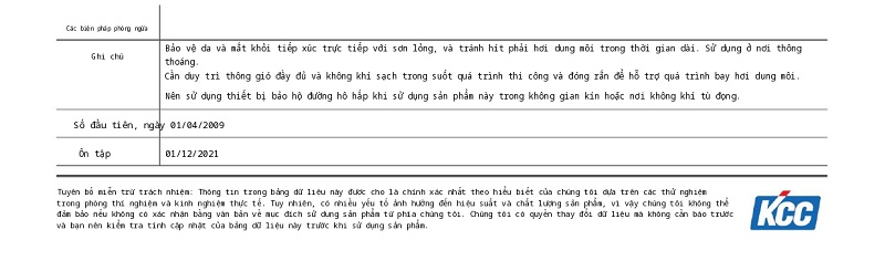 Thông số kỹ thuật EH2351 KCC (TDS EH2351) 003